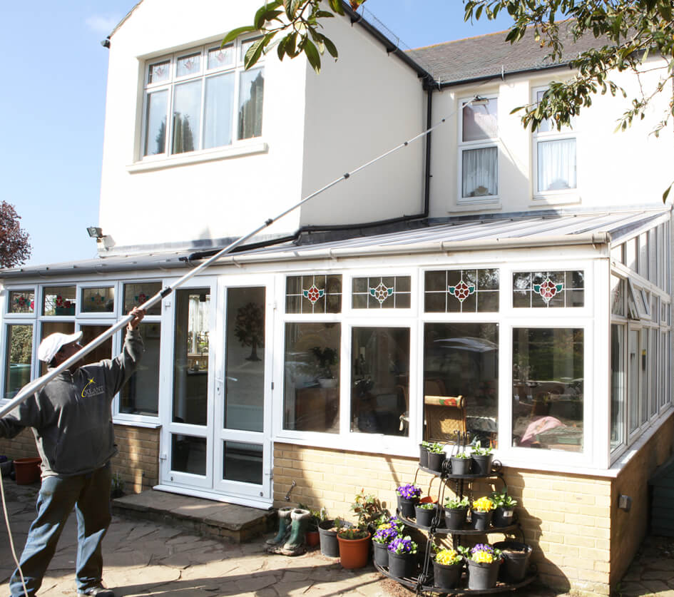 Water Fed Pole Window Cleaning Kent Surrey London